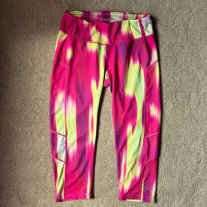 Skirt Sports Redemption Capri - Pink Blur Print - Small